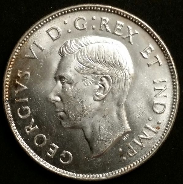 1947ml-Canada-50-Cent-For-Grade.